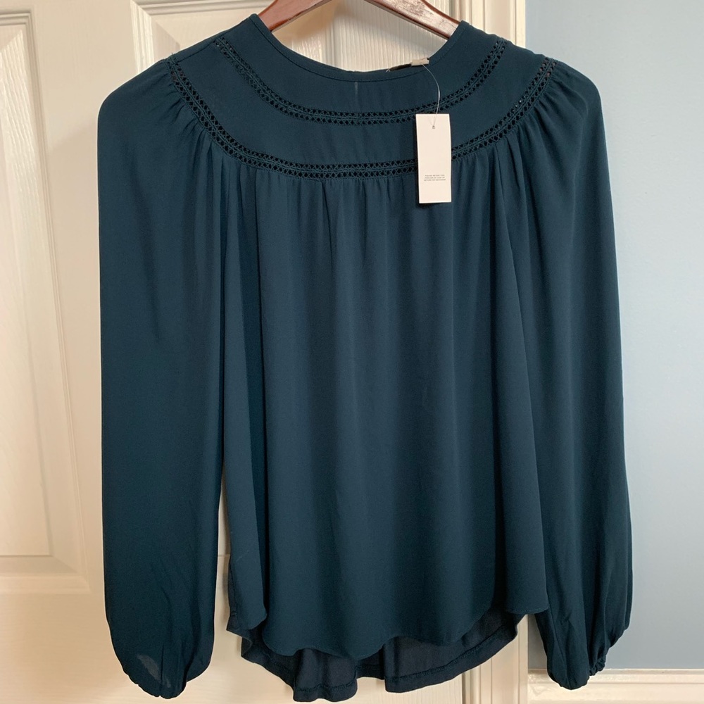 NWT LOFT long sleeve blouse